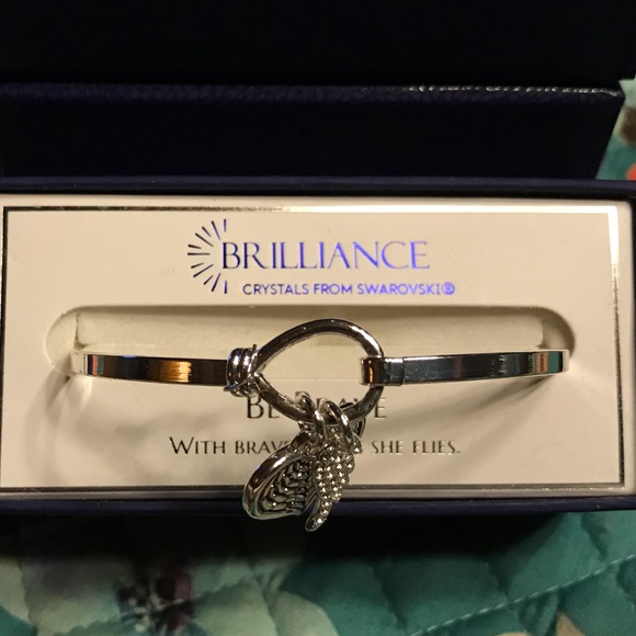 Brilliance “be brave” bracelet NWT - Picture 3 of 4